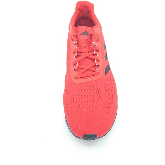 Adidas mens boost athletic shoes Red black lace up - Picture 4 of 8